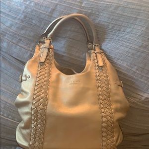 Authentic Kate Spade gold braided tote
